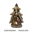 holy family resin statue